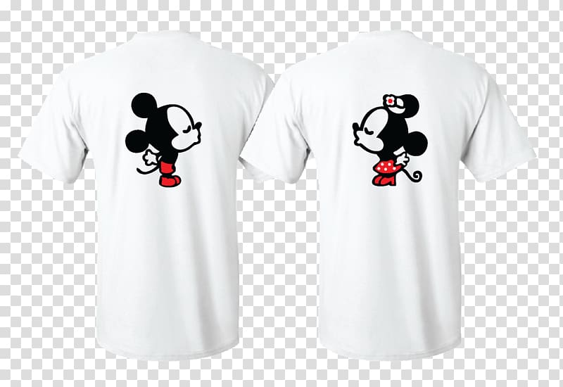 T-shirt Minnie Mouse Mickey Mouse Clothing, heart-shaped bride and groom wedding shoots transparent background PNG clipart