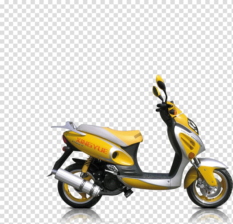 Motorized scooter Motorcycle accessories Car Moped, xingyue transparent background PNG clipart