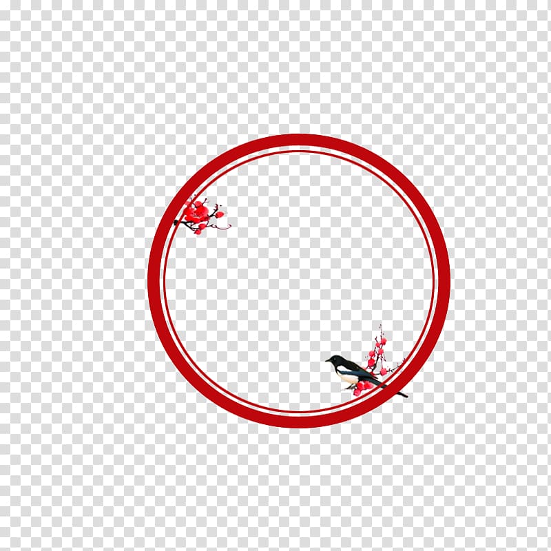 Circle Red Computer file, Red classical circle transparent background PNG clipart