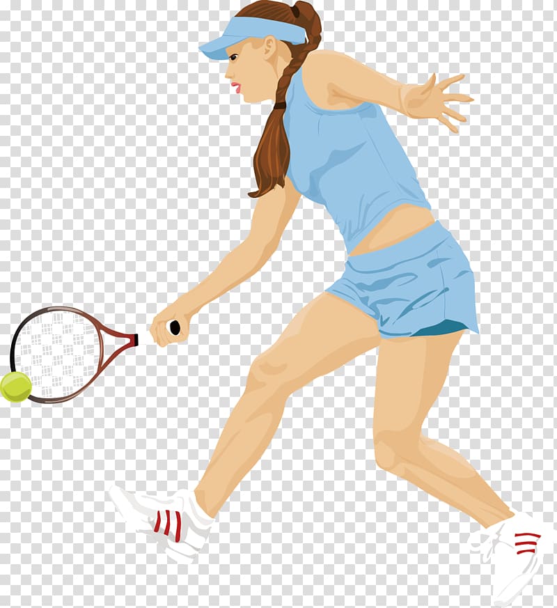Tennis Girl Badminton, Tennis transparent background PNG clipart