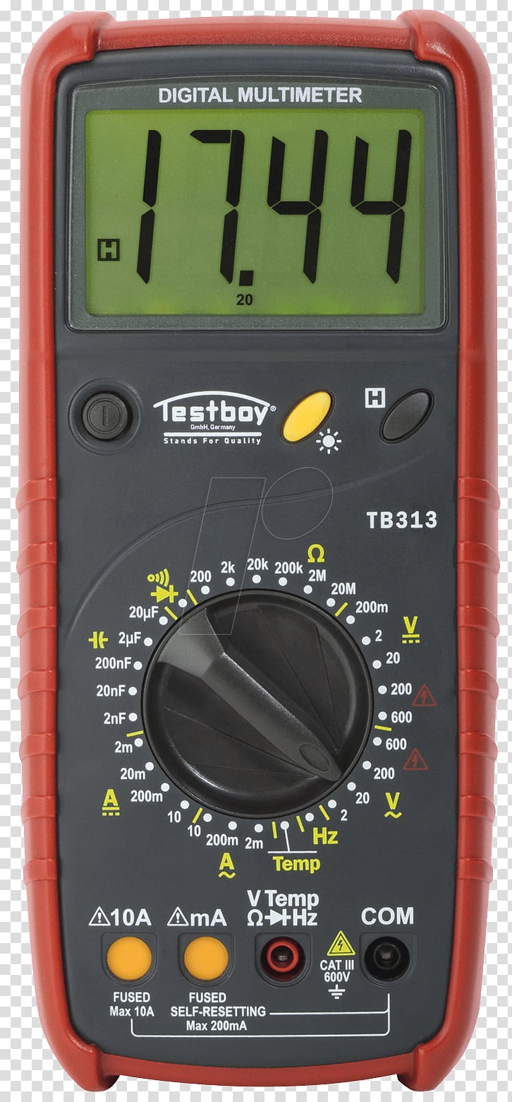 Digital Multimeter Solenoid voltmeter Digital electronics Digital data, Digital Multimeter transparent background PNG clipart