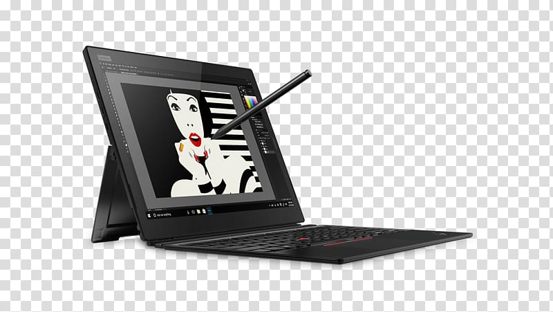 ThinkPad X Series ThinkPad X1 Carbon Laptop Intel Lenovo ThinkPad X1 Tablet, large-screen transparent background PNG clipart