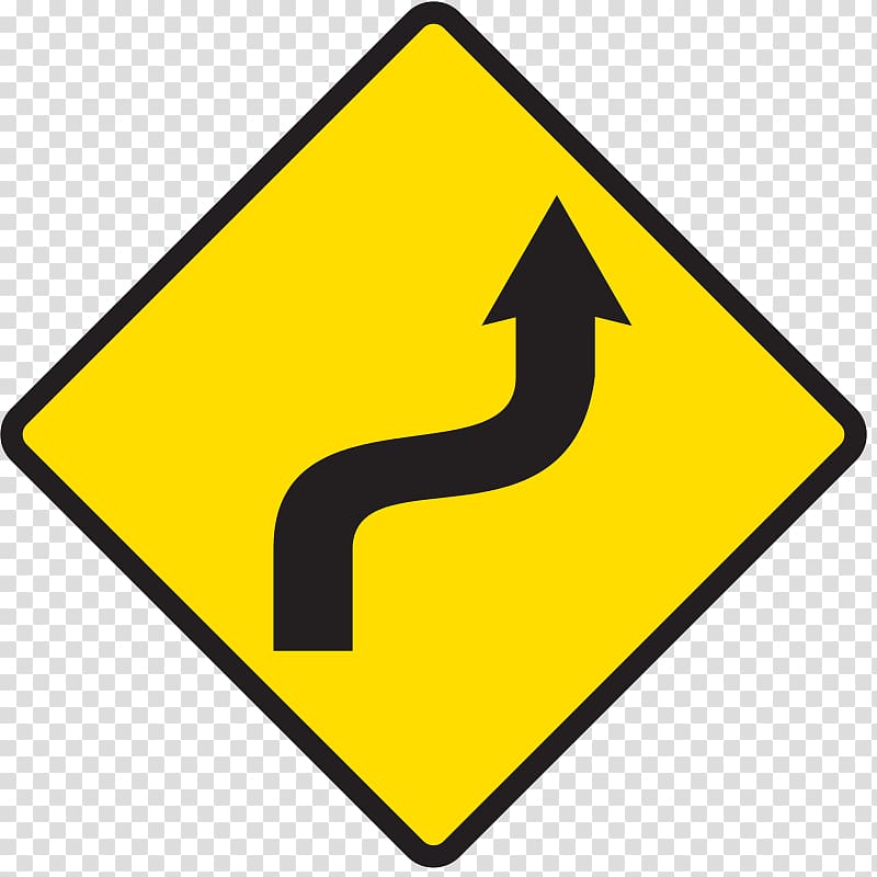 Traffic sign Shoulder Warning sign Road, road transparent background PNG clipart