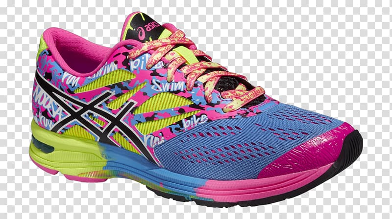 Asics Gel-Noosa Tri 10, Men\'s Training Running Shoes, Midnight/Flash Yellow/Flash Green, 7 UK (41 1/2 Eu) Sports shoes SS Top, Colorful Asics Tennis Shoes for Women transparent background PNG clipart