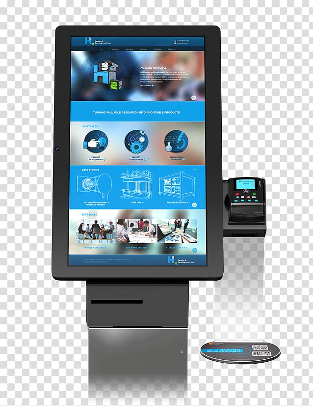 Interactive Kiosks System Train ticket Self-service, ticket transparent background PNG clipart