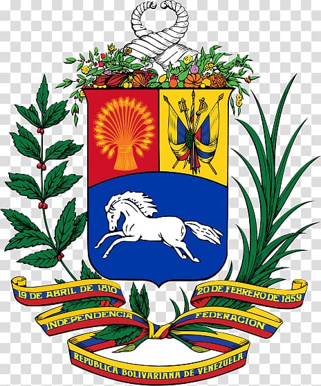 Coat of arms of Venezuela Flag of Venezuela Heraldry, Flag transparent background PNG clipart