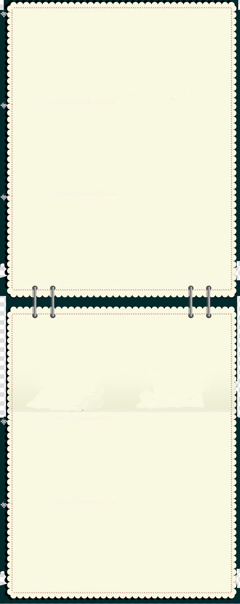 Paper Papel de carta Pattern, Wave edge Stationery transparent background PNG clipart