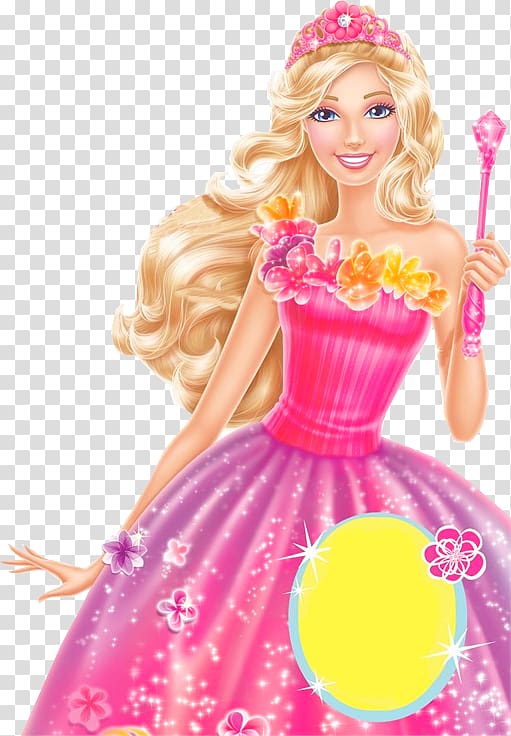 Barbie transparent background PNG clipart