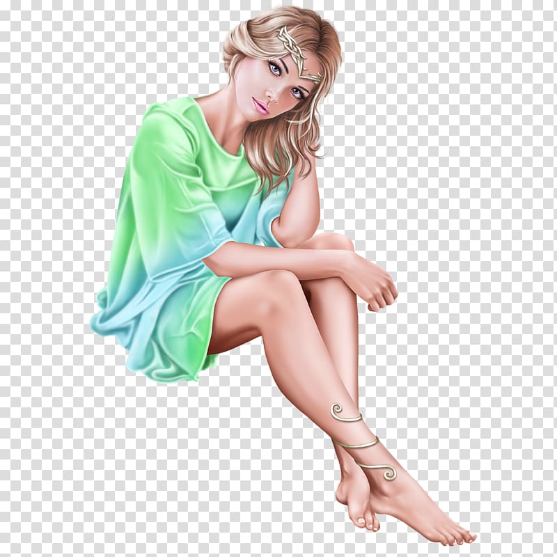 Woman Girl Illustration Psd, woman transparent background PNG clipart