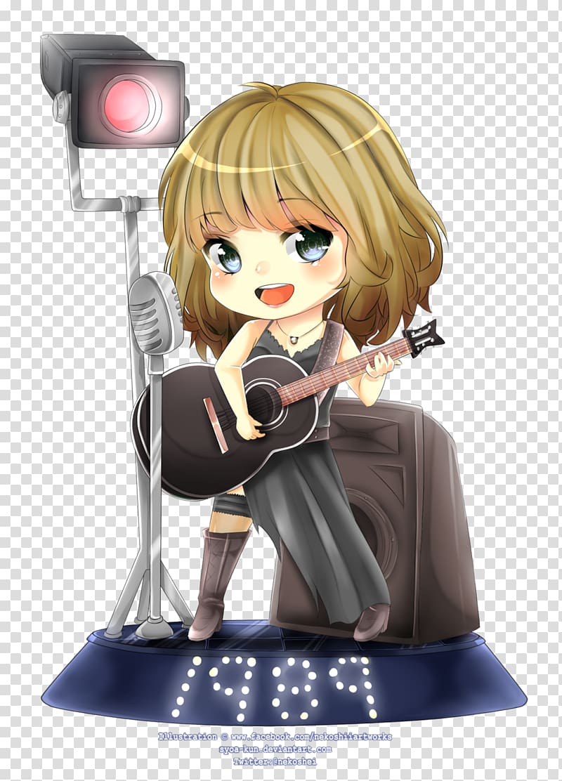 Chibi Anime Drawing Fan art Mangaka, taylor swift transparent background PNG clipart