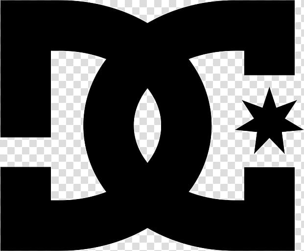 DC Shoes Logo transparent background PNG clipart