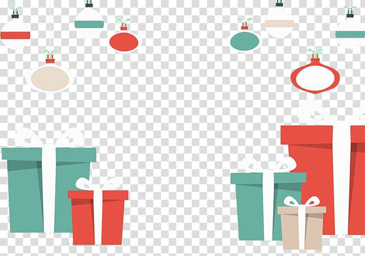 Christmas gift Christmas gift, Gift box bow lantern festival transparent background PNG clipart