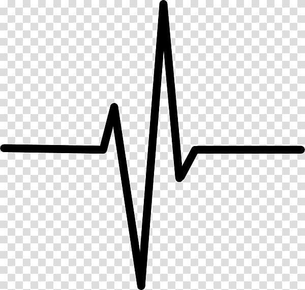 black pulse illustration, Electrocardiography Heart Pulse , ecg transparent background PNG clipart