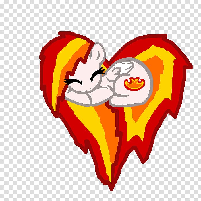 Cartoon Character , heart of fire transparent background PNG clipart