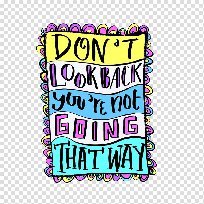 Lettering One Of These Nights , Don\'t Look Back In Anger transparent background PNG clipart