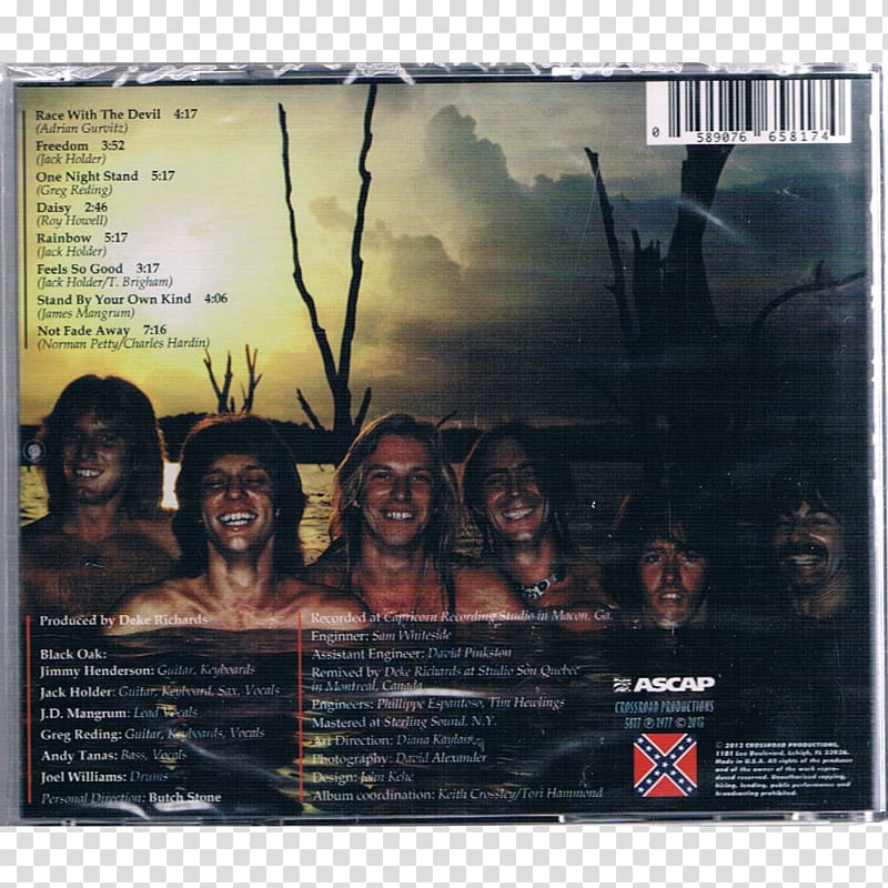 Race With the Devil Black Oak Arkansas Album cover Compact disc, black devil transparent background PNG clipart