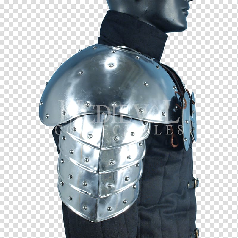 Middle Ages American Football Shoulder Pads Cuirass Components of medieval armour, LARP Armor transparent background PNG clipart
