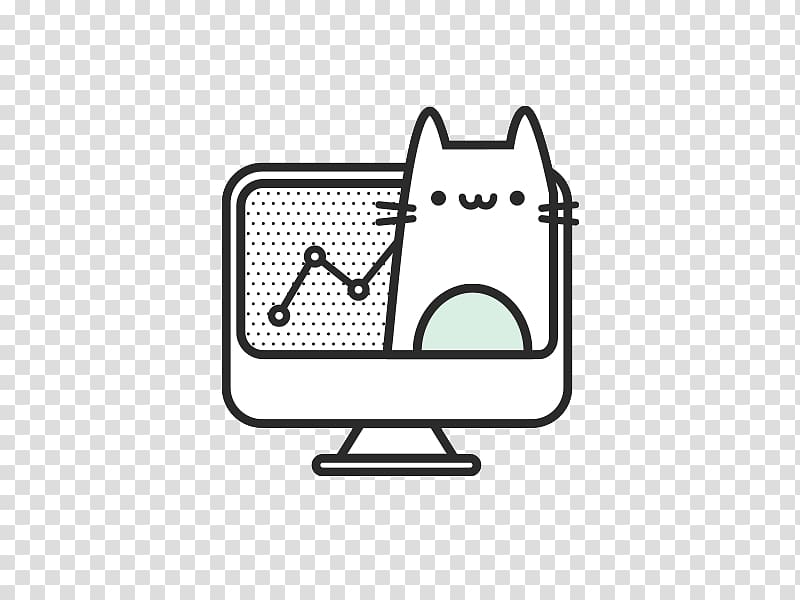 Cat Icon design Icon, The small white computer transparent background PNG clipart