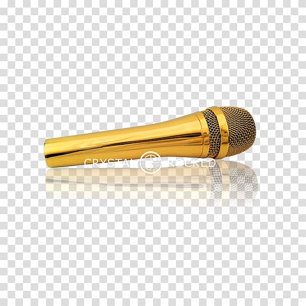 Microphone Stands Shure Sennheiser Gold, mic transparent background PNG clipart