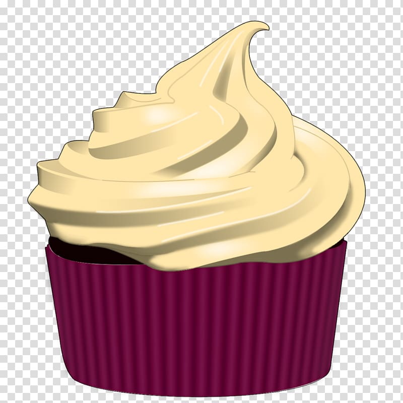 Red velvet cake Cupcake Cream Frosting & Icing , cup cake transparent background PNG clipart