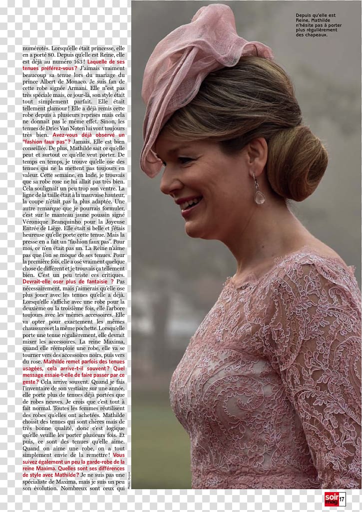 Queen Mathilde of Belgium Royal family Queen regnant King, interview magazine transparent background PNG clipart