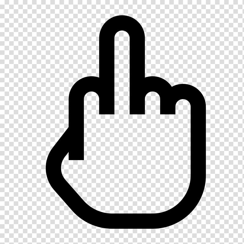 The finger Middle finger Computer Icons, hand saw transparent background PNG clipart