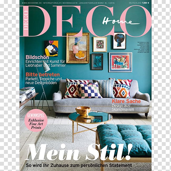 Magazine Interior Design Services DECO Home Magazin Das Magazin 0, home deco transparent background PNG clipart