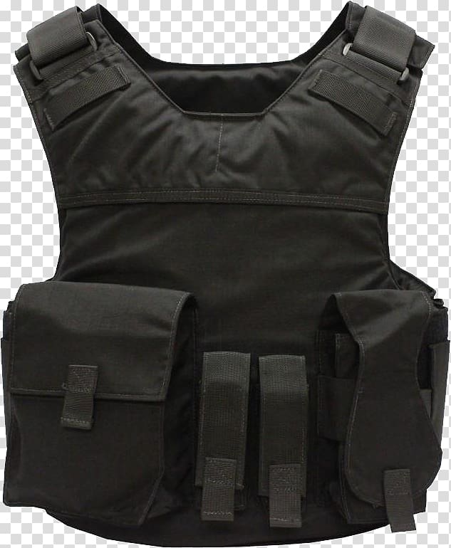 Bullet Proof Vests Gilets Bulletproofing MOLLE Body armor, armour transparent background PNG clipart