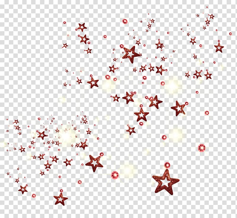 Star polygons in art and culture Rain Christmas, starlight effects transparent background PNG clipart