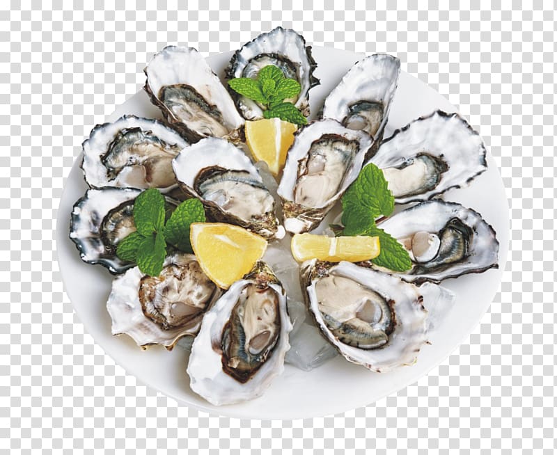 Wine Oyster Plateau de fruits de mer Australian cuisine Cajun cuisine, Lemon oyster delicacy transparent background PNG clipart