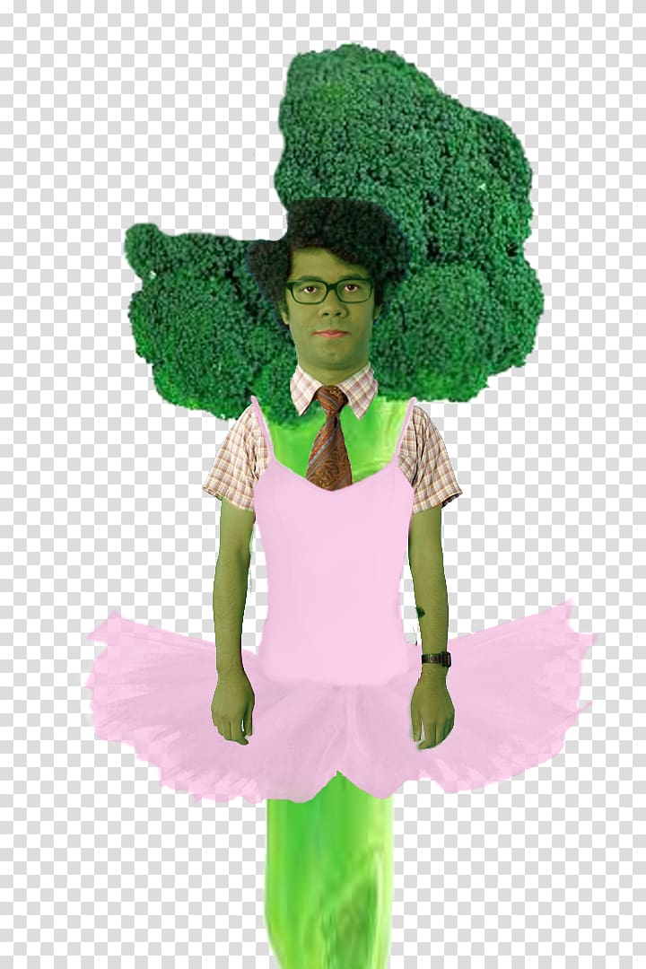 The IT Crowd Character Costume Leaf Fiction, Romanesco Broccoli transparent background PNG clipart