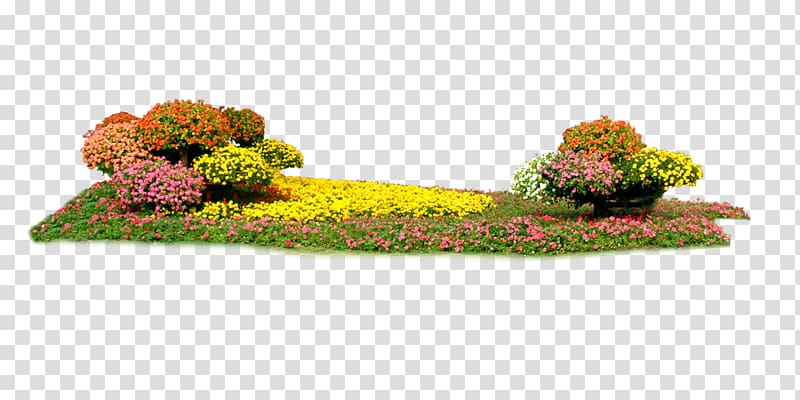 Floral design Rectangle, flower bed transparent background PNG clipart