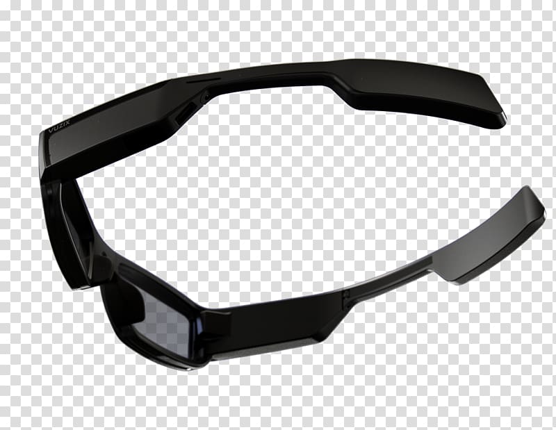 VUZIX スマートグラス M300 Smart Glasses Vuzix M100 Smart Glasses (Grey) Vuzix 412t00011 Iwear Video Headphones Smartglasses, glasses transparent background PNG clipart