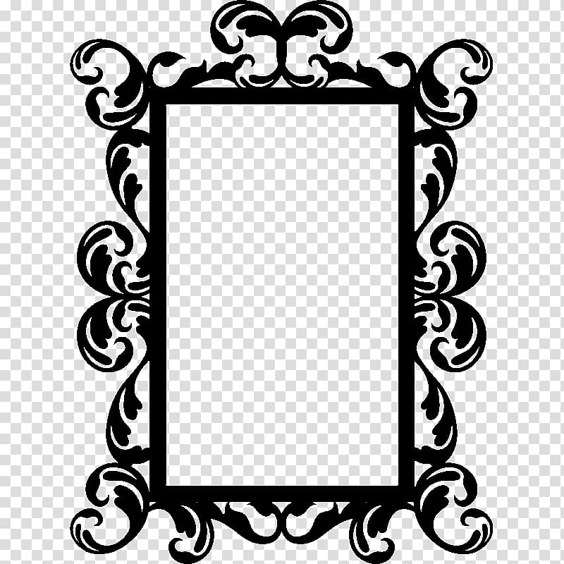 Sticker Wall decal Paper Frames, iron Frame transparent background PNG clipart