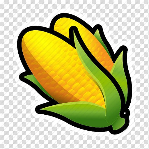 Corn on the cob Maize Food Icon, corn transparent background PNG clipart
