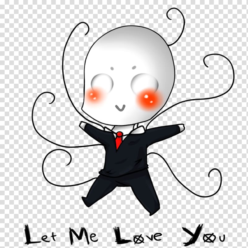 Slenderman Slender: The Eight Pages Chibi Drawing Kavaii, Chibi transparent background PNG clipart