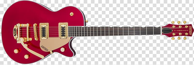 Gretsch Bigsby vibrato tailpiece Electric guitar Musical Instruments, Gretsch transparent background PNG clipart