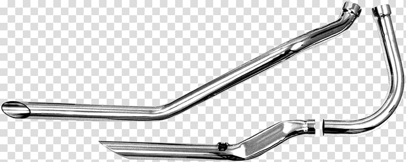 Car Exhaust system Harley-Davidson Panhead engine, exhaust pipe transparent background PNG clipart