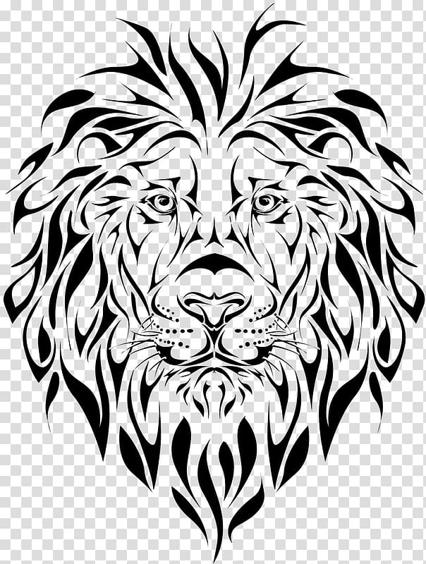 Lion Tiger Totem Cougar, lion transparent background PNG clipart