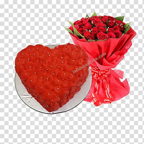 Flower bouquet Valentine\'s Day Rose Cut flowers, cake delivery transparent background PNG clipart