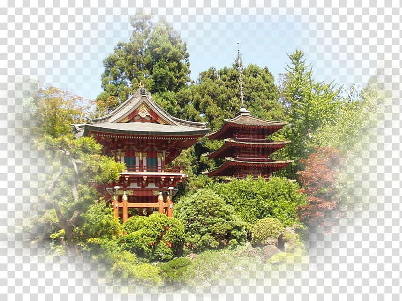 Landscape Chinese architecture Courtyard Nature Pagoda, others transparent background PNG clipart
