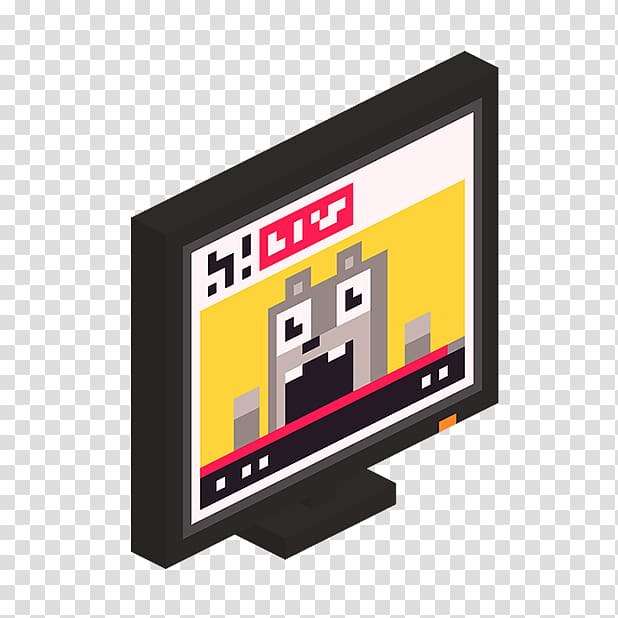 Display device Computer Monitors Electronics Multimedia, Crossy Road transparent background PNG clipart