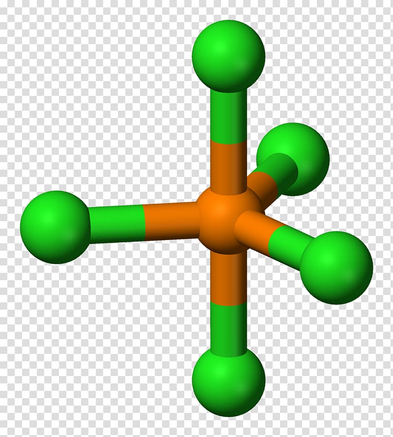 Phosphorus pentachloride Molecule Molecular geometry Molecular symmetry VSEPR theory, chemistry transparent background PNG clipart