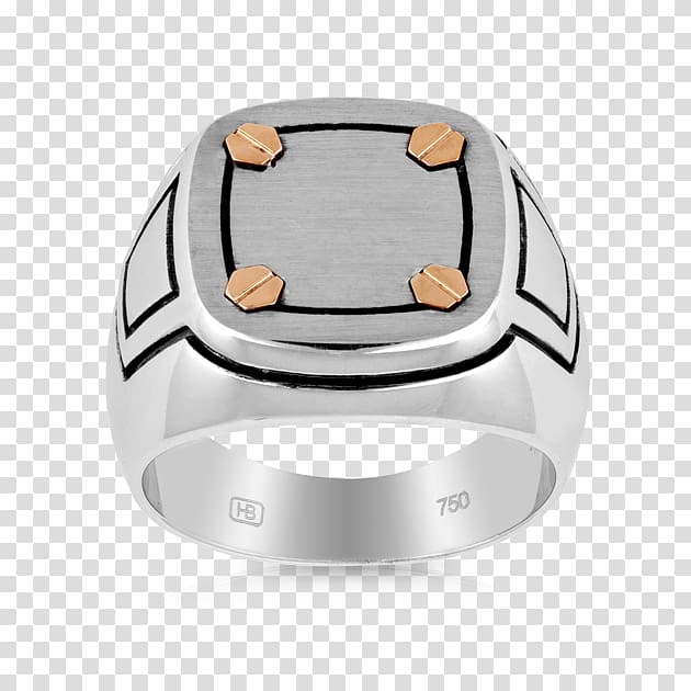 Ring Product design Silver, sterling silver coffee ring transparent background PNG clipart