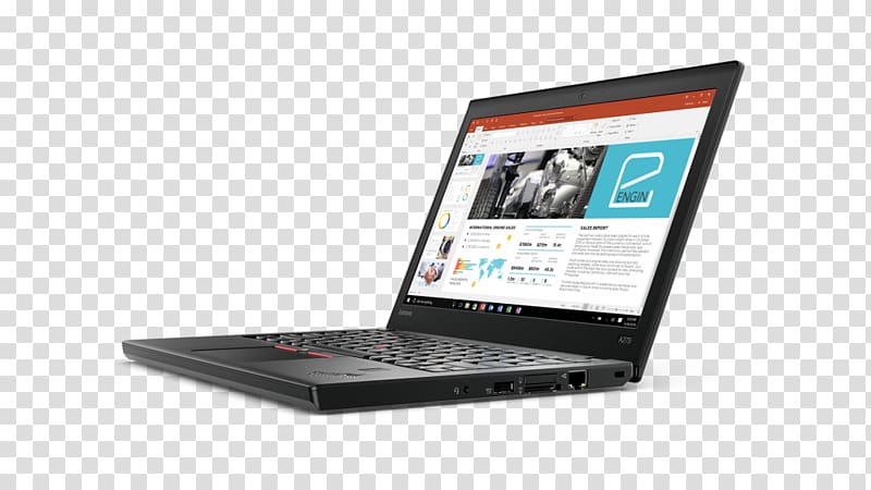 Lenovo Essential laptops ThinkPad X Series Intel Lenovo ThinkPad X270, Laptop transparent background PNG clipart