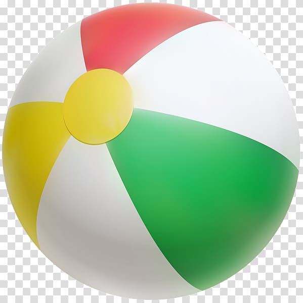 Beach ball Volleyball, ball transparent background PNG clipart
