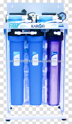 Máy lọc nước Karofi Water Filter Filmtec Corporation Reverse osmosis, water transparent background PNG clipart thumbnail