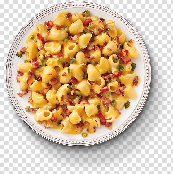 Macaroni and cheese Vegetarian cuisine Cavatappi Bacon, bacon transparent background PNG clipart