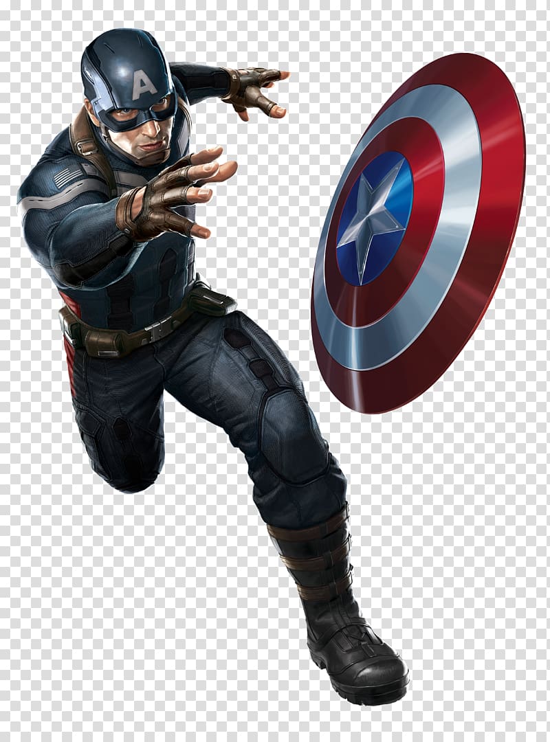 Captain America Logo, Name Captain America Stickers