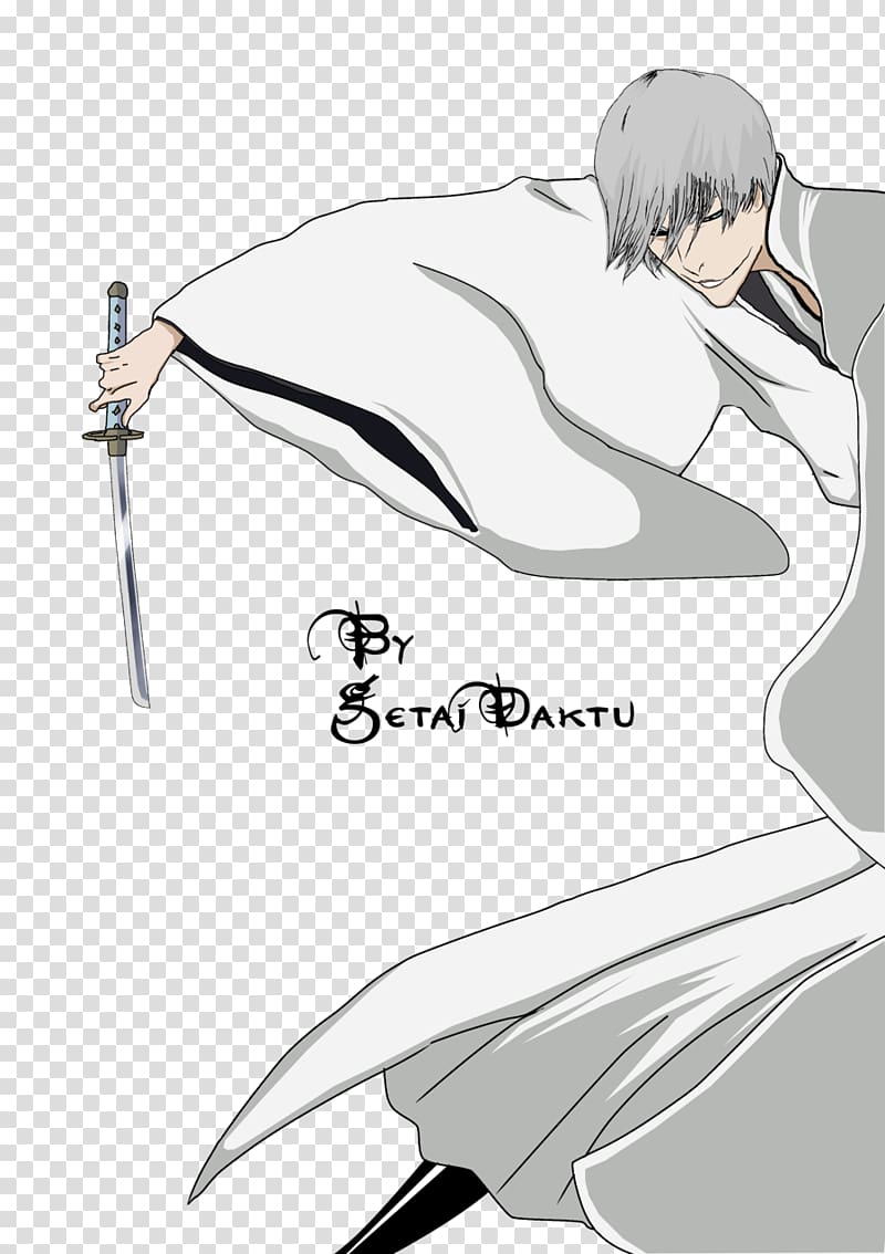 Gin Ichimaru Character Manga Bleach , manga transparent background PNG clipart